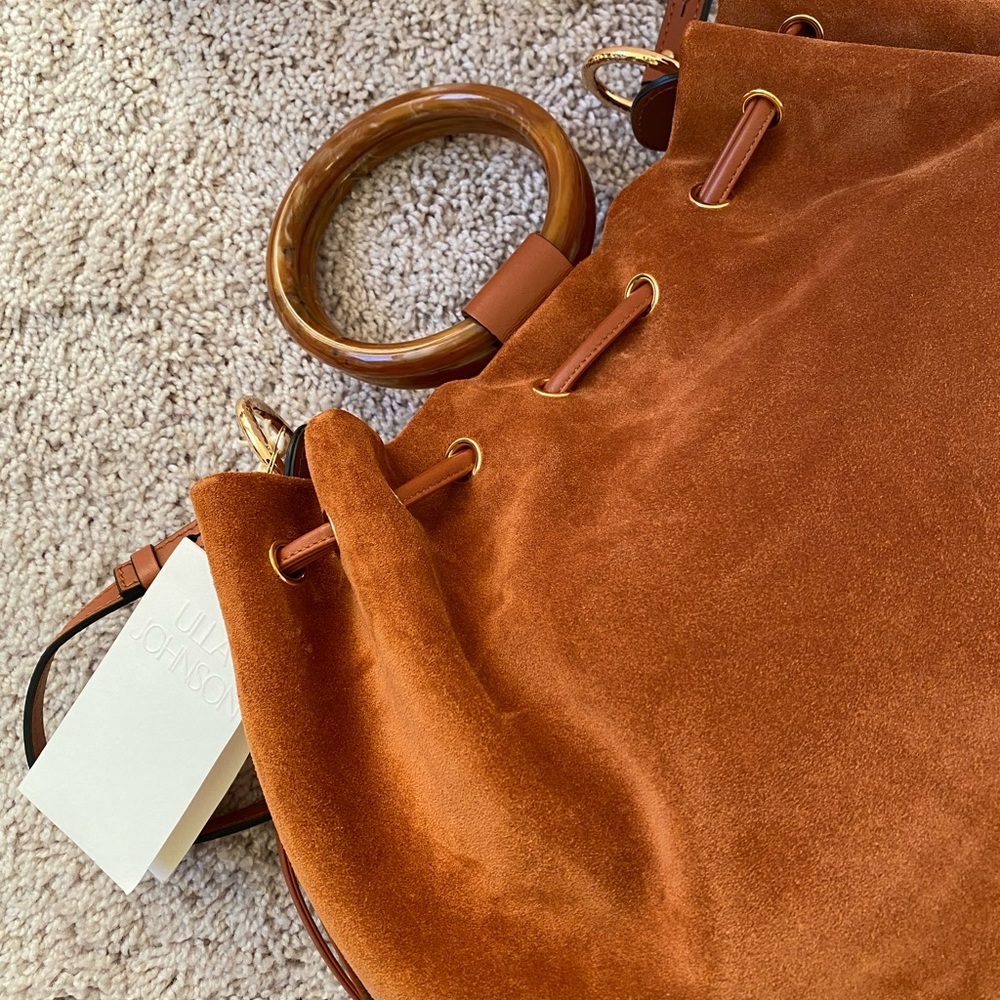 Ulla Johnson Valeria large bamboo bag - Sierra - Picture 12 of 16
